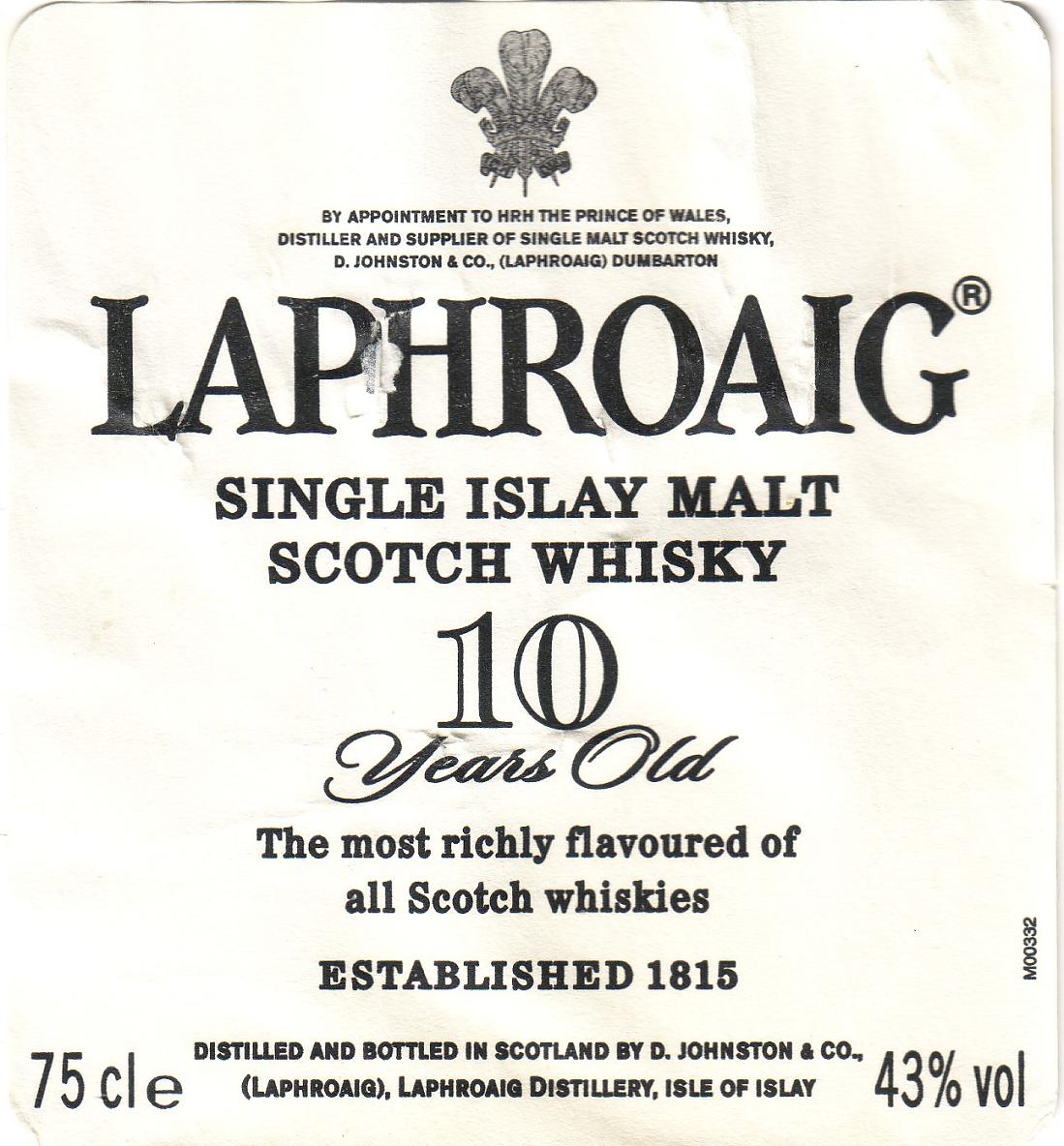LAPHROAIG 10Years Oldixj
